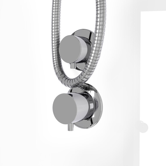 Душевая кабина Loranto Neo 90x90 см CS-22109, чёрный/прозрачное - фото 7