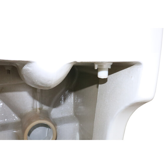 Унитаз-моноблок безободковый Azario Scala AZ-8101 с тонкой крышкой микролифт (система смыва торнадо) - фото 14