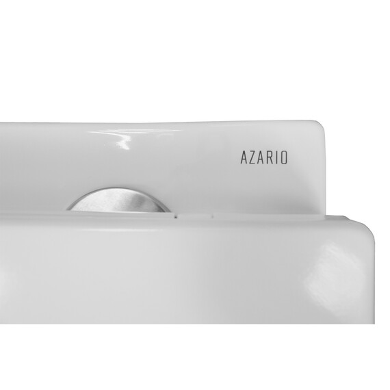 Унитаз подвесной безободковый Azario Teramo AZ-0053-UQ3 (система смыва Торнадо) с тонкой крышкой микролифт, Цвет производителя: белый - фото 11