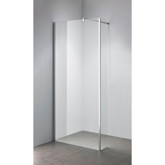 Душевая перегородка Loranto Walk-in 100 см CS-L801 100, хром/прозрачное - фото 2