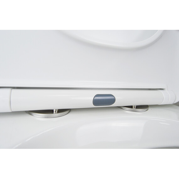 Унитаз-компакт безободковый Azario Levanto AZ-1228A с крышкой микролифт - фото 6