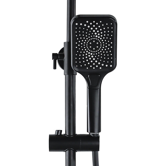 Душевая стойка Azario Arizona AZ-20BS, черный, Цвет производителя: чёрный - фото 4