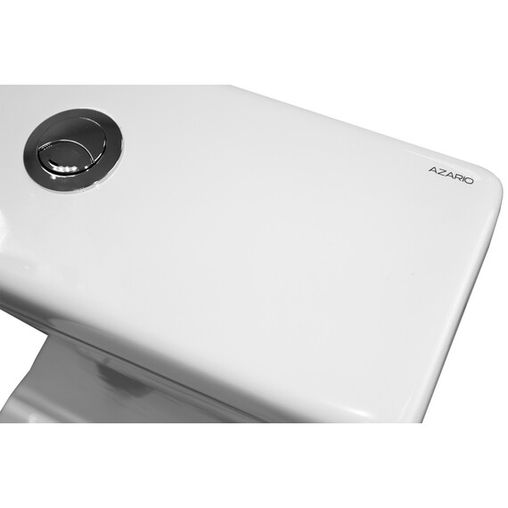 Унитаз-компакт безободковый Azario Mons AZ-76004 с тонкой крышкой микролифт - фото 12