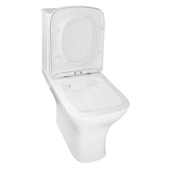 Унитаз-компакт безободковый Azario Nigel AZ-55 с крышкой микролифт - фото 4