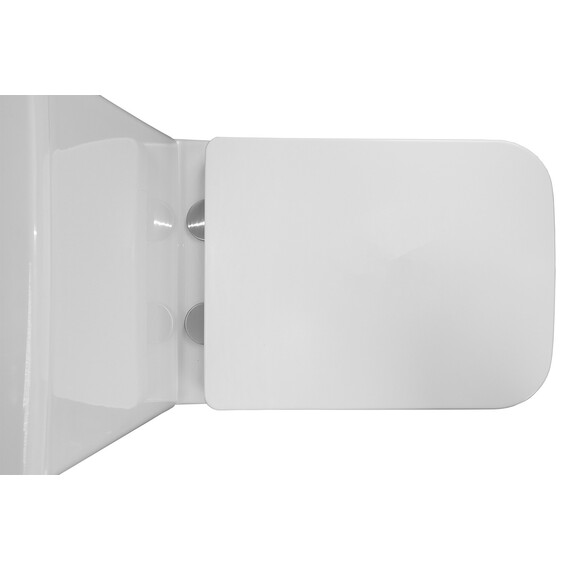 Унитаз-компакт безободковый Azario Fresco AZ-8302 с тонкой крышкой микролифт - фото 11