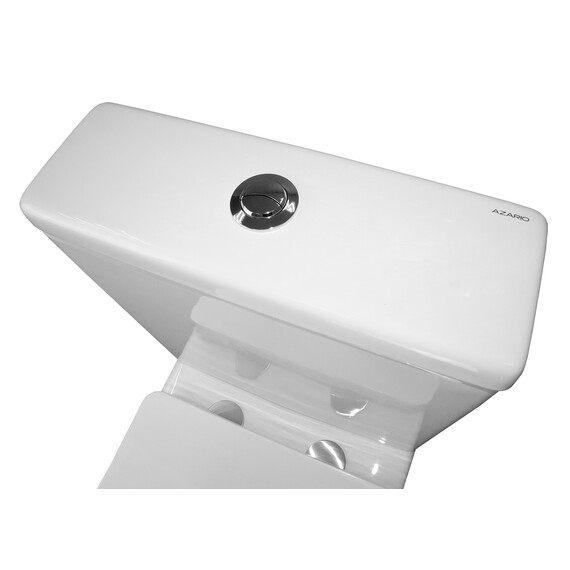 Унитаз-компакт безободковый Azario Flin AZ-1363C с тонкой крышкой микролифт - фото 11