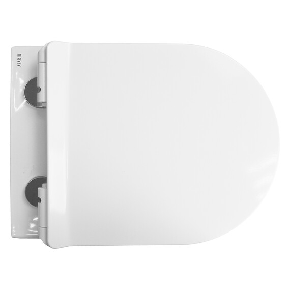 Унитаз подвесной безободковый Azario Felice AZ-0051 с крышкой микролифт - фото 7