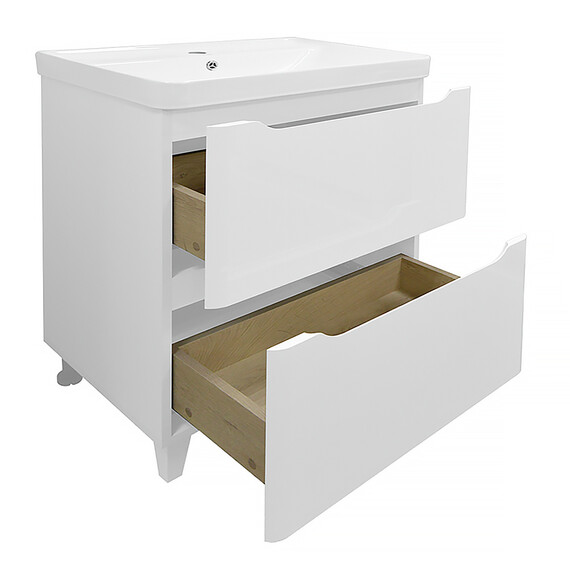 Тумба напольная с раковиной Azario Lotos 70/2 Н см CS00081986 - фото 2