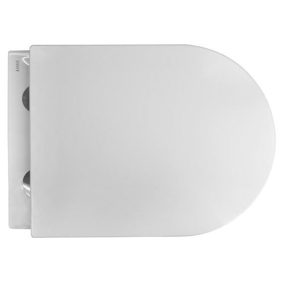 Унитаз подвесной безободковый Azario Porta AZ-0064 с крышкой микролифт - фото 7