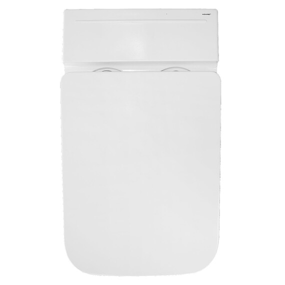 Унитаз подвесной импульсный Azario AZ-101C с тонкой крышкой микролифт (монтажная рама в комплекте) - фото 8