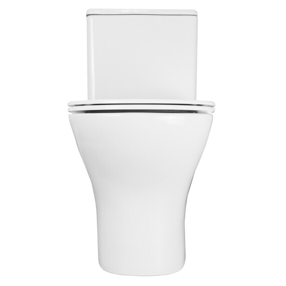 Унитаз-моноблок безободковый Azario Terni AZ-8618 с крышкой микролифт - фото 5