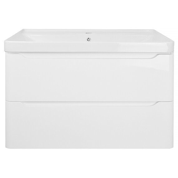 Тумба подвесная с раковиной Azario Lotos 80/2 см CS00083931, белый - фото 2