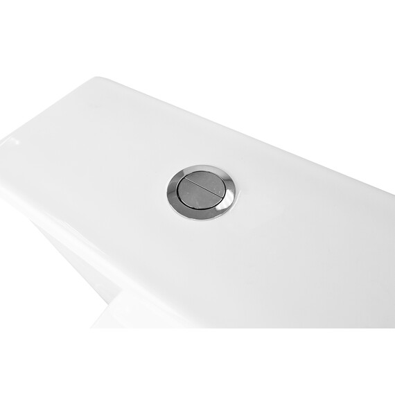 Унитаз-компакт безободковый Azario Fretta Square AZ-5121 с крышкой микролифт - фото 10