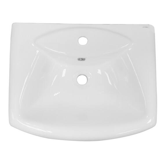 Раковина с пьедесталом Azario Elana 48 см AZ-334P - фото 3