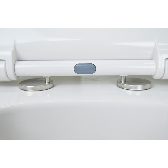 Унитаз подвесной безободковый Azario Ferio 87565 с тонкой крышкой микролифт - фото 6