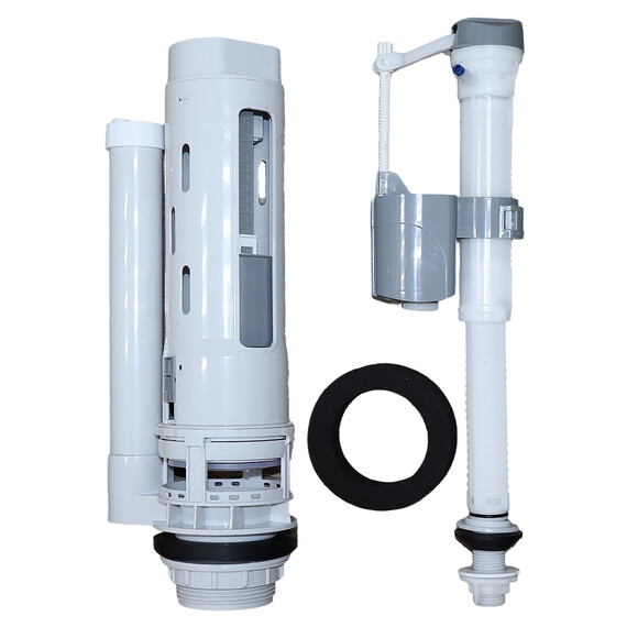 Унитаз-компакт безободковый Azario Fretta Round AZ-7121A с тонкой крышкой микролифт - фото 15