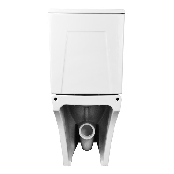 Унитаз-компакт безободковый Azario Avero AZ-3121 с крышкой микролифт - фото 9