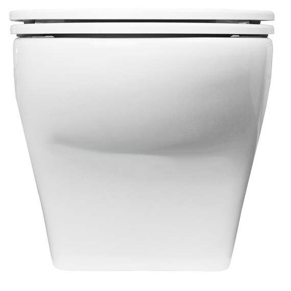 Унитаз подвесной безободковый Azario Porta AZ-0064 с крышкой микролифт - фото 5