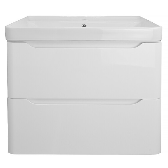 Тумба подвесная с раковиной Azario Lotos 60/2 см CS00083929, белый - фото 2