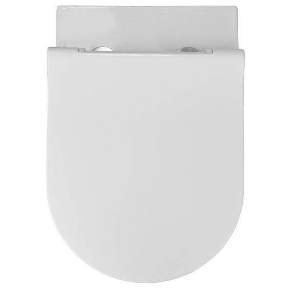 Унитаз подвесной безободковый Azario Ferio 87565 с тонкой крышкой микролифт - фото 7