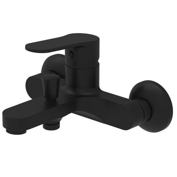 Смеситель для ванны Azario Elvis AZ-WWK238155PA, черный - фото 2