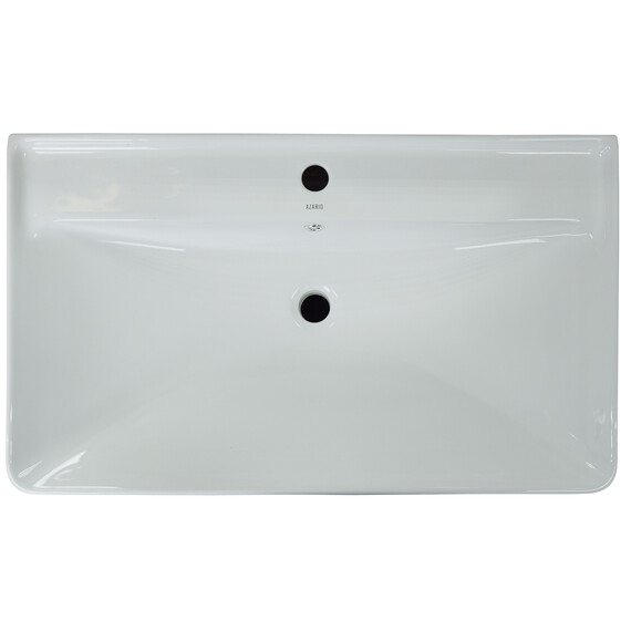 Тумба подвесная с раковиной Azario Lotos 80/2 см CS00083931, белый - фото 4