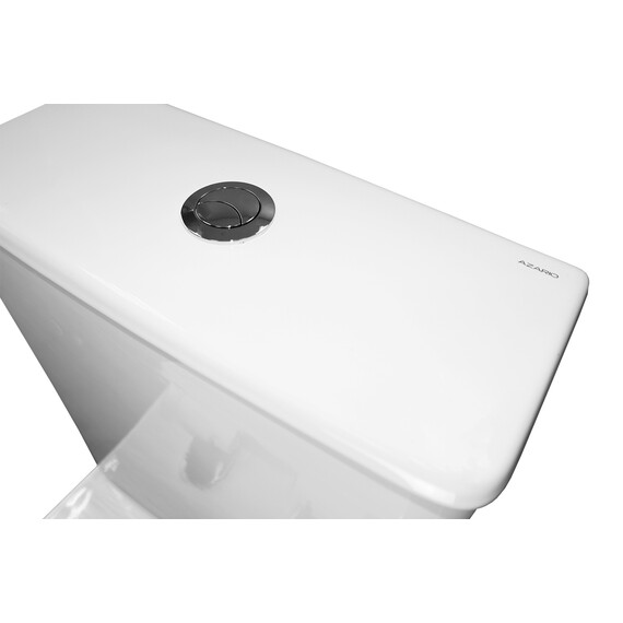 Унитаз-компакт безободковый Azario Frento AZ-2311 с тонкой крышкой микролифт - фото 9