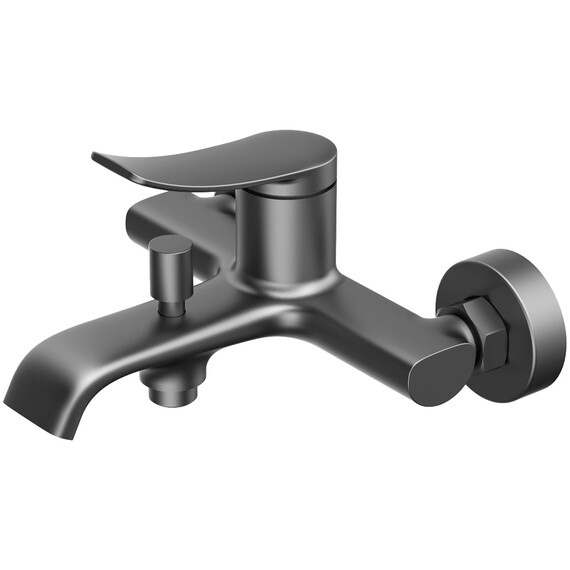 Смеситель для ванны Azario Ability AZ-VRY238331AJ, графит, Цвет производителя: оружейная сталь - фото 2