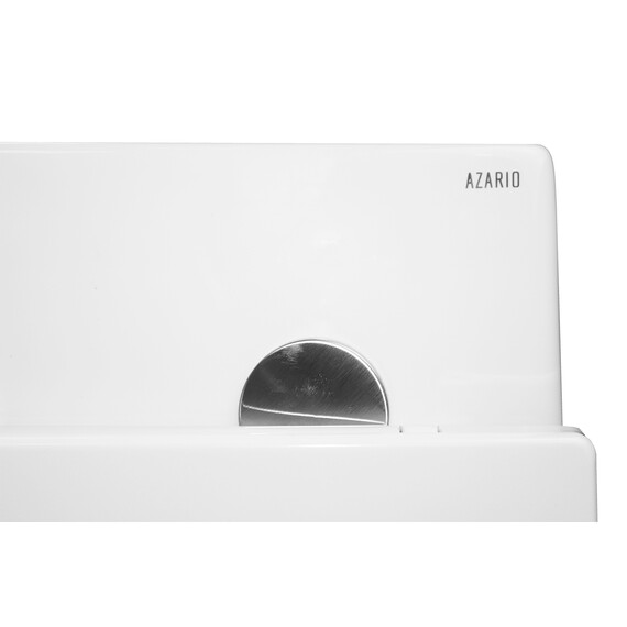 Унитаз приставной безободковый Azario Grado AZ-2141D-UQ1 с тонкой крышкой микролифт (система смыва Торнадо) - фото 14