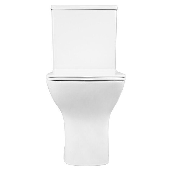 Унитаз-компакт безободковый Azario Fresco AZ-8302 с тонкой крышкой микролифт - фото 8