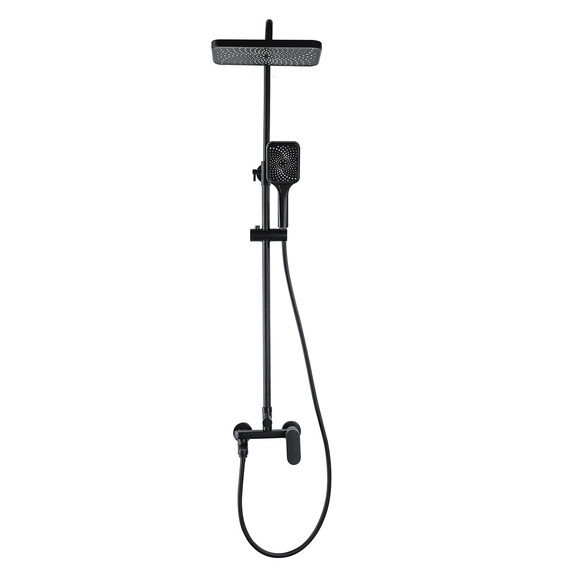 Душевая стойка Azario Arizona AZ-20BS, черный, Цвет производителя: чёрный - фото 2