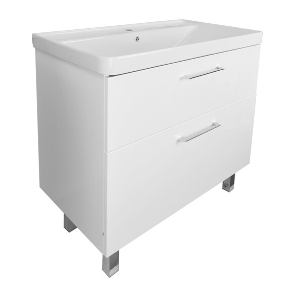 Тумба напольная с раковиной Azario Ника 80 Н см CS00082789 - фото 2