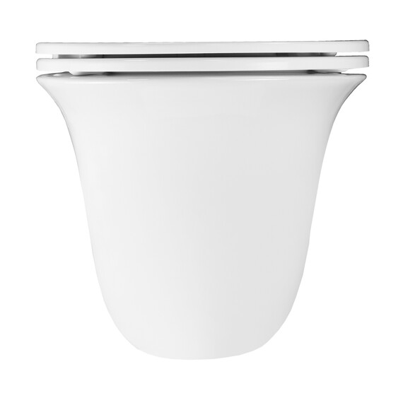 Унитаз подвесной безободковый Azario Felice AZ-0051 с крышкой микролифт - фото 19