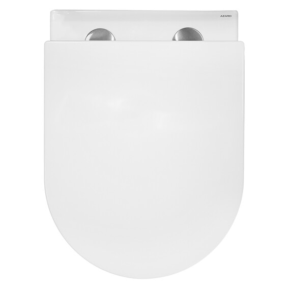 Унитаз подвесной безободковый Azario Trevi AZ-0093UQ3 с тонкой крышкой микролифт (Система смыва торнадо) - фото 11