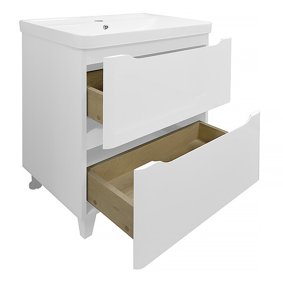 Тумба напольная с раковиной Azario Lotos 60/2 Н см, CS00081983 - фото 2