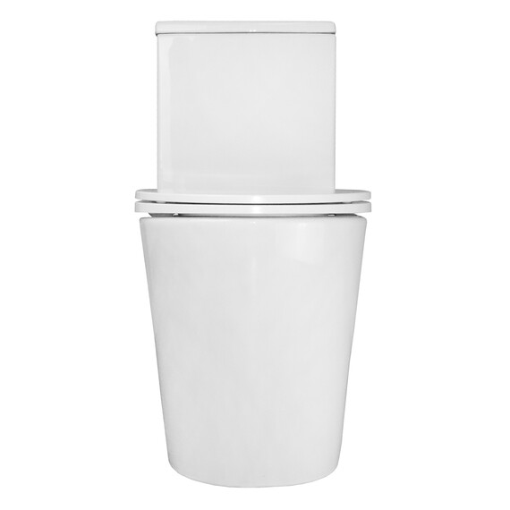 Унитаз-моноблок безободковый Azario Scala AZ-8101 с тонкой крышкой микролифт (система смыва торнадо) - фото 12