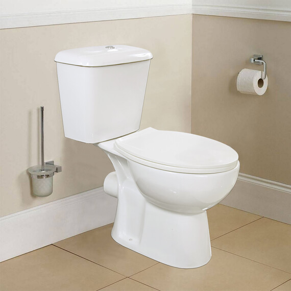 Унитаз-компакт Loranto Lino CS-CT8812 с тонкой крышкой микролифт - фото 9