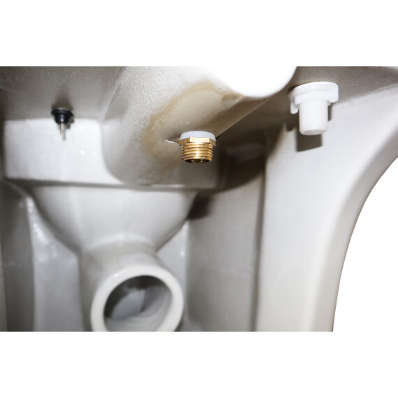 Унитаз-моноблок безободковый с функцией биде Azario Sente AZ-8614B с тонкой крышкой микролифт - фото 11