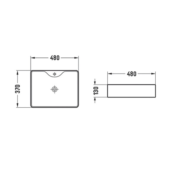 Раковина-чаша Azario 48 см AZ-2010 SP - фото 3