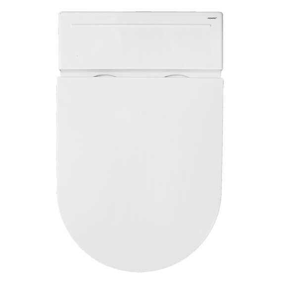 Унитаз подвесной импульсный Azario AZ-102C с тонкой крышкой микролифт (монтажная рама в комплекте) - фото 8