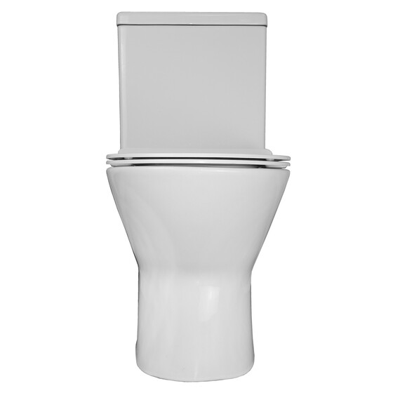 Унитаз-компакт безободковый Azario Mons AZ-76004 с тонкой крышкой микролифт - фото 8