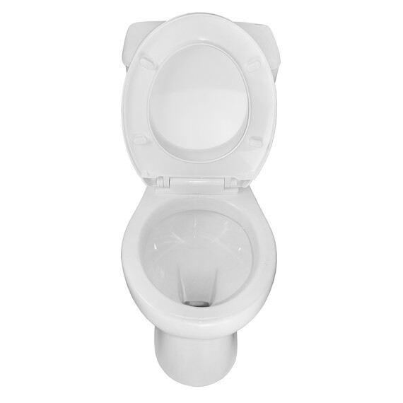 Унитаз-компакт Loranto Lino CS-CT8812 с тонкой крышкой микролифт - фото 4