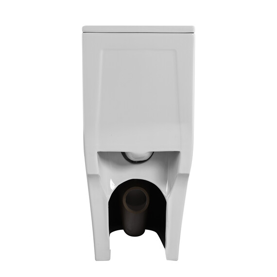 Унитаз-моноблок безободковый Azario Nimbus AZ-6080-AP с тонкой крышкой микролифт (система смыва Торнадо) - фото 10