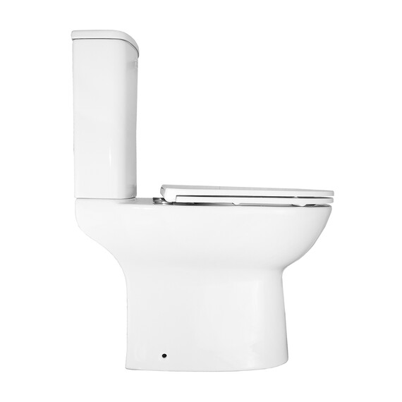 Унитаз-компакт безободковый Azario Kano 93590 с крышкой микролифт - фото 13