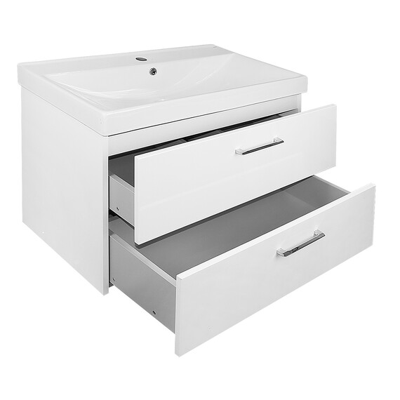 Тумба подвесная с раковиной Azario Ника 80 см CS00091369 - фото 3