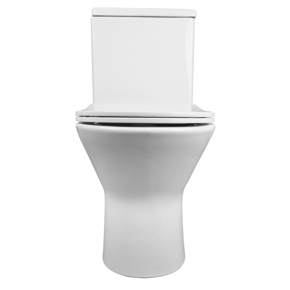 Унитаз-компакт Azario Fretta AZ-1223 с крышкой микролифт - фото 6