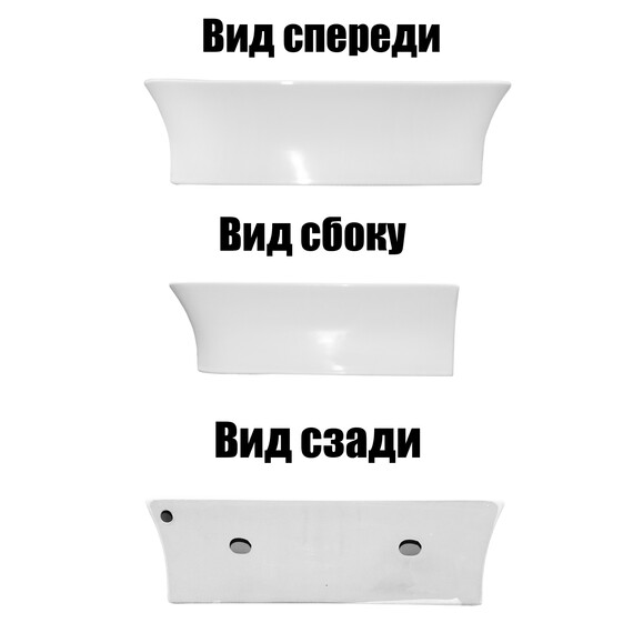 Раковина подвесная Azario 48 см AZ-2258 - фото 4