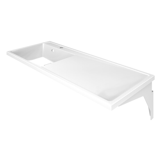 Раковина над стиральной машиной Azario Paola Magenta 120 см L CS00078451 - фото 5