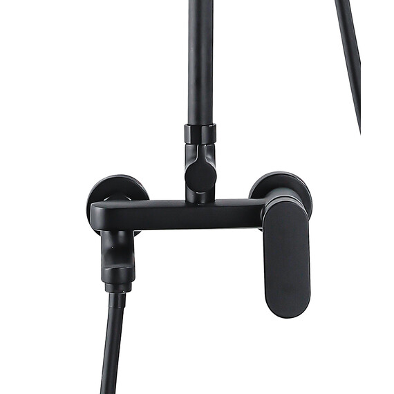 Душевая стойка Azario Arizona AZ-20BR, чёрный, Цвет производителя: чёрный - фото 5