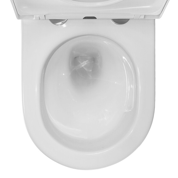 Унитаз подвесной Azario Ormi AZ-0253VD с крышкой микролифт - фото 8